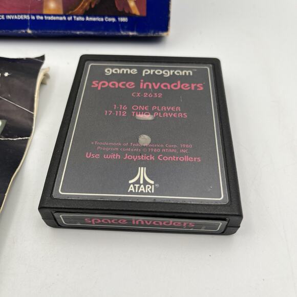 Space Invaders (Atari 2600) 1978 Complete in Box CIB Cleaned & Tested - Picture 4 of 8